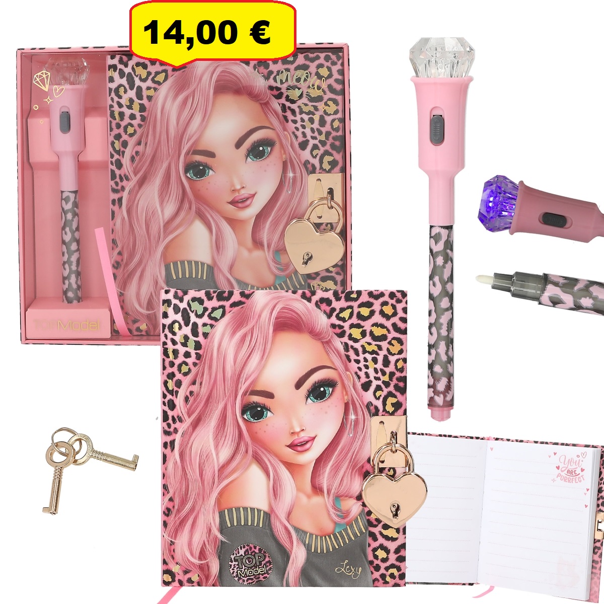 TOP MODEL DNEVNIK SA TAJNOM OLOVKOM